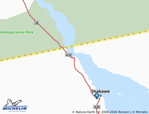 Mapa MICHELIN Muhembo - ViaMichelin