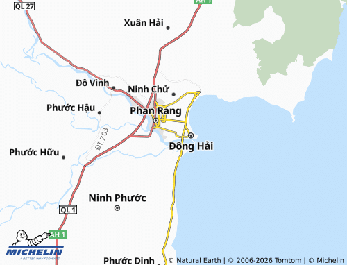 Mappa MICHELIN Mỹ Đông - ViaMichelin