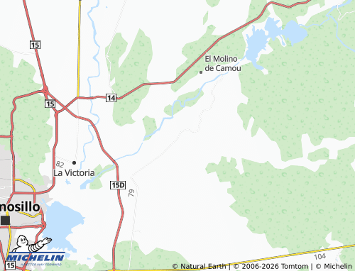 MICHELIN San Bartolo map - ViaMichelin