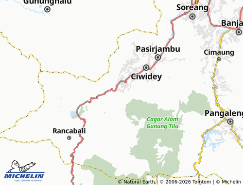 MICHELIN Alamendah map - ViaMichelin