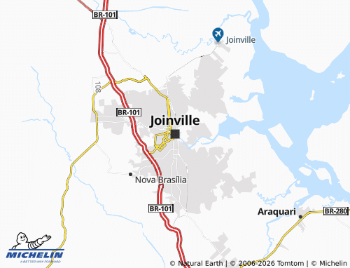MICHELIN Joinville map - ViaMichelin