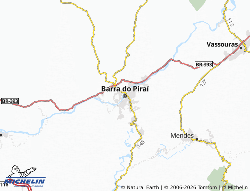 Mapa MICHELIN Centro - ViaMichelin
