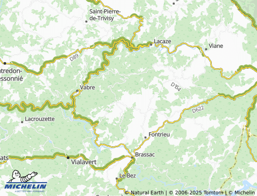 Mappa MICHELIN Fontbonne Haut - ViaMichelin