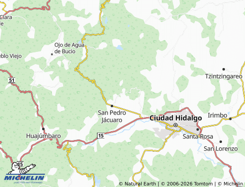 Mapa MICHELIN Rincón de Rubios - ViaMichelin