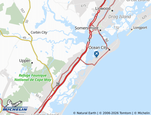 Mappa MICHELIN Marmora - ViaMichelin