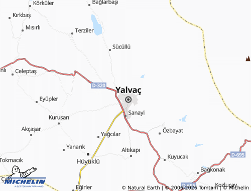 MICHELIN Görgü Bayram map - ViaMichelin