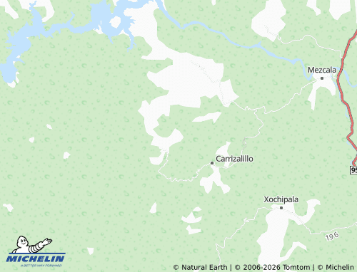 MICHELIN Tenantla map - ViaMichelin