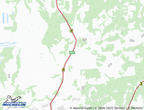 MICHELIN Kurena map - ViaMichelin
