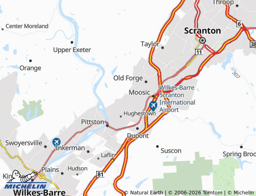 Mappa MICHELIN Duryea - ViaMichelin