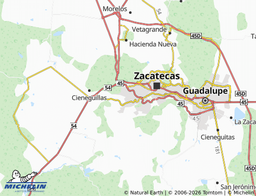 Mappa MICHELIN Las Flores - ViaMichelin