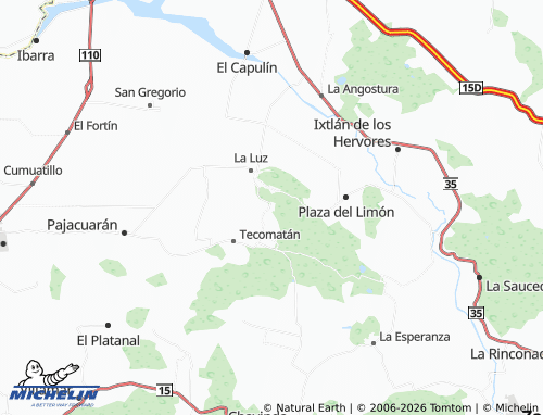 Mapa MICHELIN La Higuera - ViaMichelin