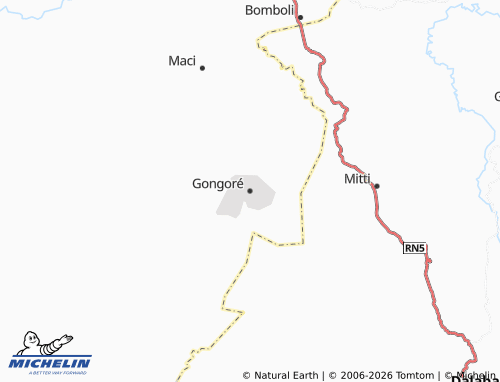 Mappa MICHELIN Gongoré - ViaMichelin