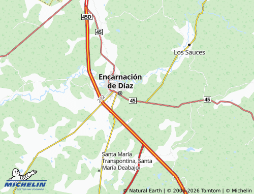 Mapa MICHELIN Las Flores - ViaMichelin