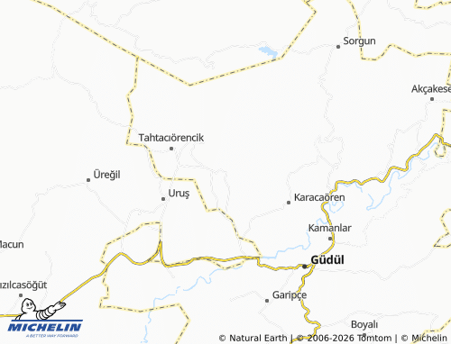 MICHELIN Kayı map - ViaMichelin