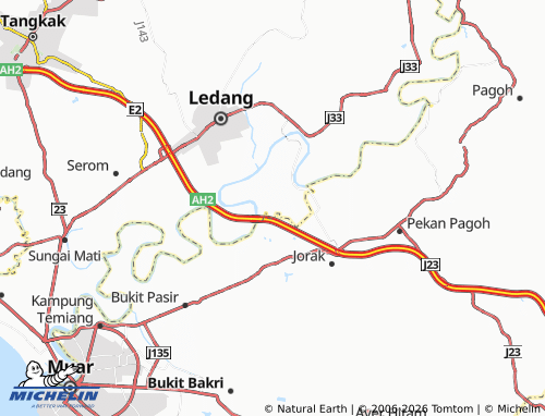Mappa MICHELIN Kampung Terus - ViaMichelin