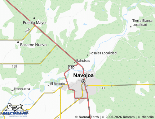 MICHELIN Loma del Refugio map - ViaMichelin