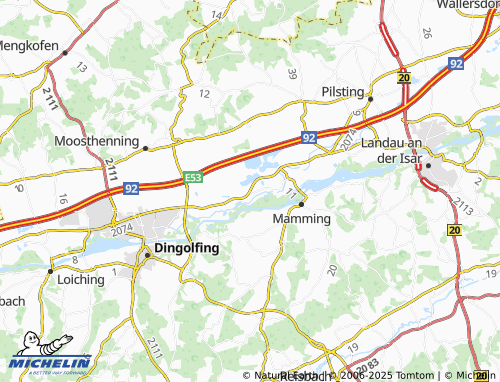 Carte MICHELIN Rosenau - ViaMichelin