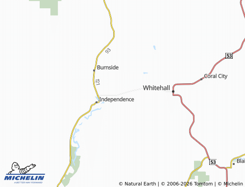 Carte MICHELIN Lincoln - ViaMichelin