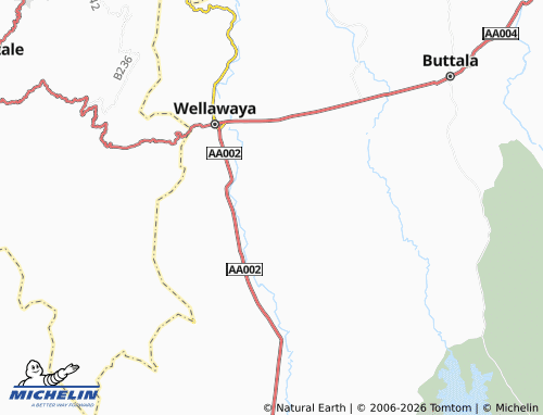Mappa MICHELIN Neluwagala - ViaMichelin