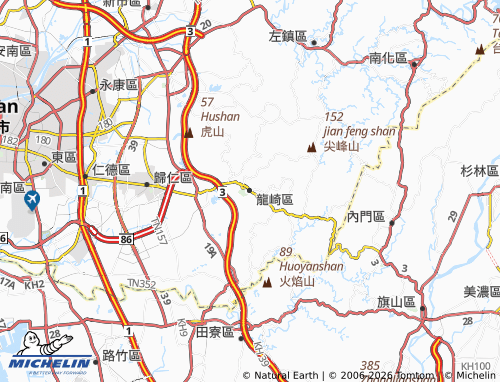Kaart MICHELIN long qi qu - ViaMichelin