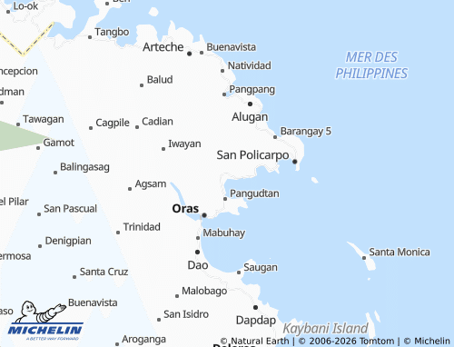MICHELIN Binogawan map - ViaMichelin