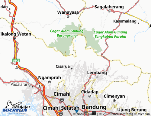MICHELIN Kertawangi map - ViaMichelin