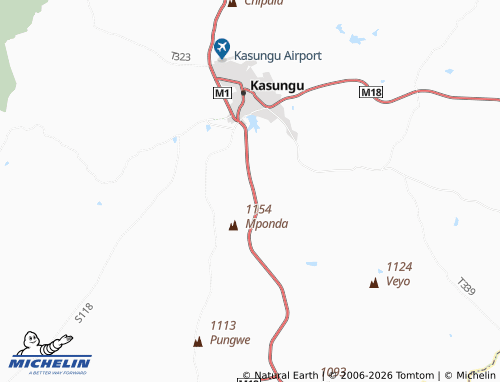 Mappa MICHELIN Chilanga - ViaMichelin