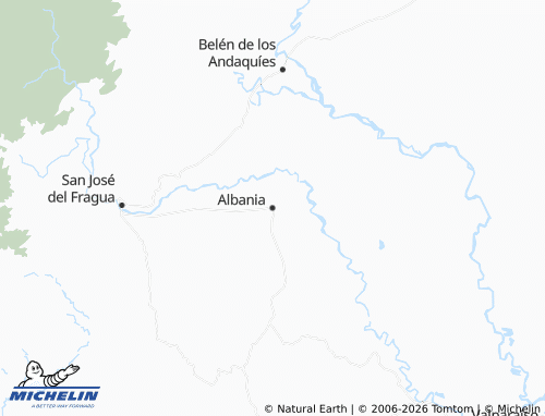 Mappa MICHELIN Albania - ViaMichelin