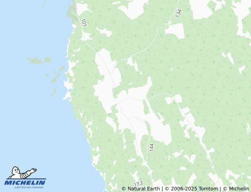 MICHELIN Piha map - ViaMichelin
