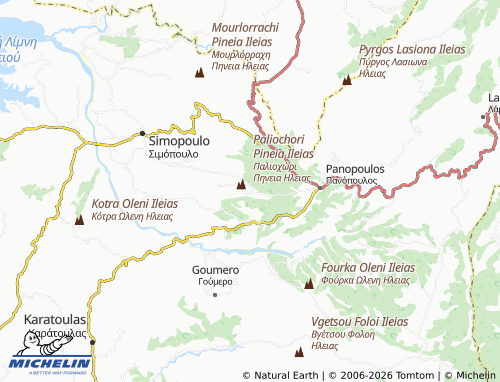 Carte MICHELIN Ampelakia - ViaMichelin