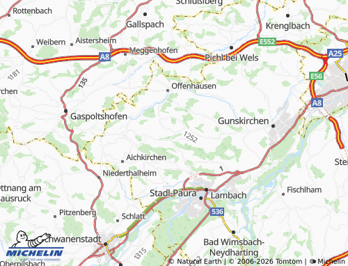 Mapa MICHELIN Pennewang - ViaMichelin