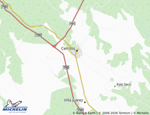MICHELIN Los Pinos map - ViaMichelin