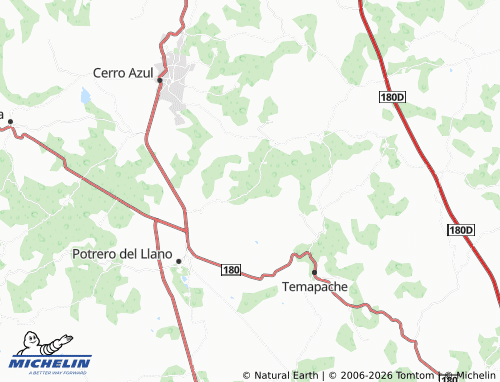 Mapa MICHELIN Tierra Amarilla - ViaMichelin