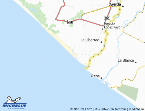 Mapa MICHELIN El Gancho - ViaMichelin