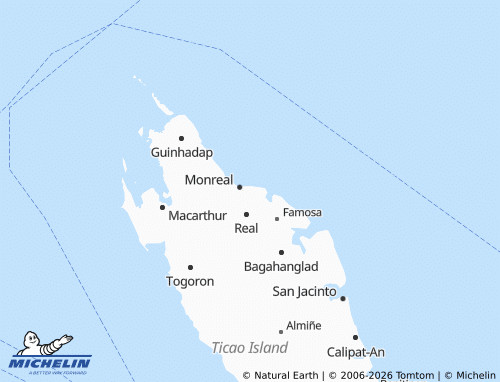Mappa MICHELIN Poblacion - ViaMichelin
