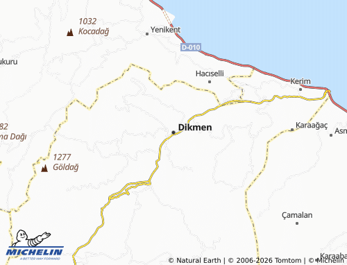Mappa MICHELIN Dikmen - ViaMichelin
