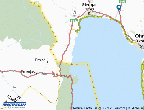 Mappa MICHELIN Radozhda - ViaMichelin