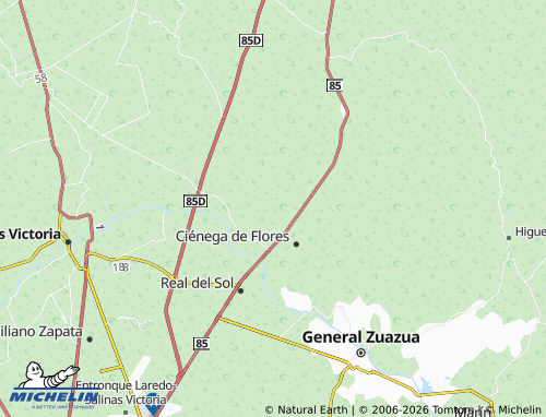 Mappa MICHELIN Los Ruiseñores - ViaMichelin