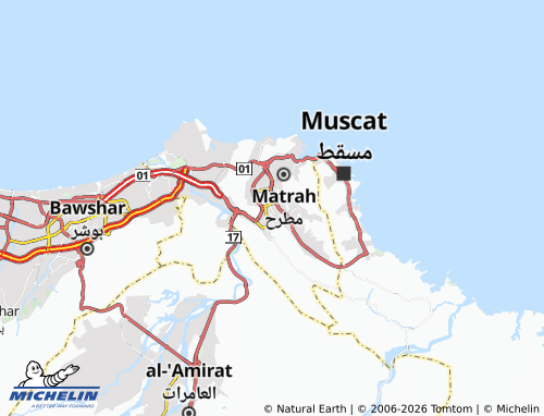 Mappa MICHELIN al-Hamriyyah - ViaMichelin