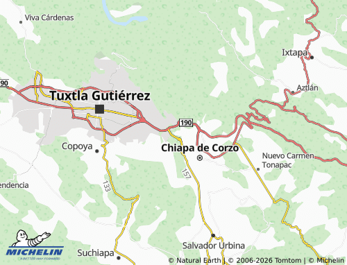 Mapa MICHELIN Jardines de Los Reyes - ViaMichelin