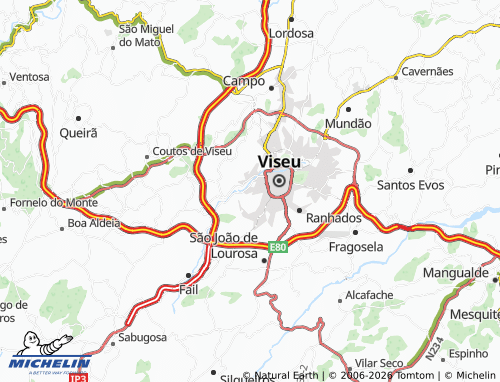 Mapa MICHELIN São Salvador - ViaMichelin