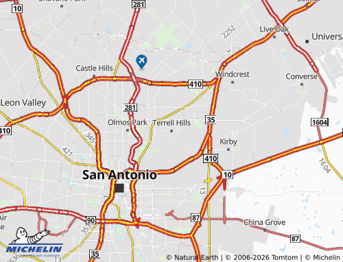 Mapa MICHELIN Terrell Hills - ViaMichelin