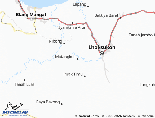 MICHELIN Matangkuli map - ViaMichelin