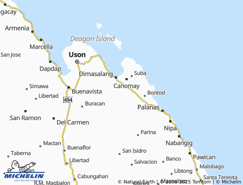 MICHELIN Rizal map - ViaMichelin