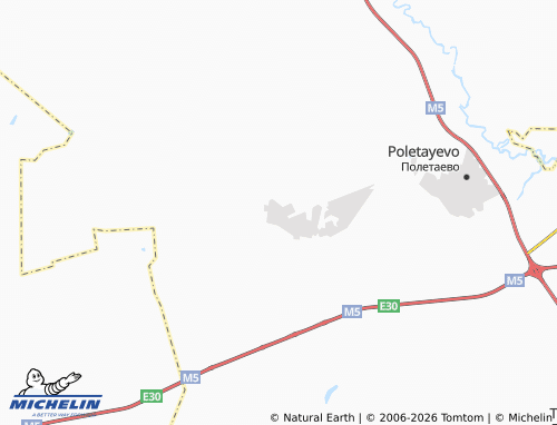 MICHELIN-Landkarte Gradostoitel'-2 SNT - ViaMichelin