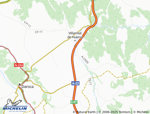 MICHELIN Villadoz map - ViaMichelin