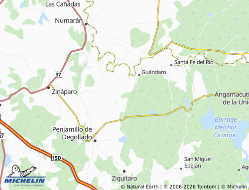 Mapa MICHELIN San José de Rábago - ViaMichelin