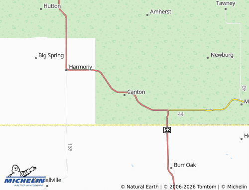 Carte MICHELIN Canton - ViaMichelin