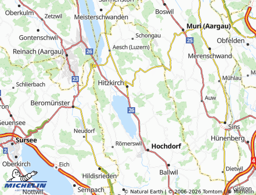 Mappa MICHELIN Gelfingen - ViaMichelin