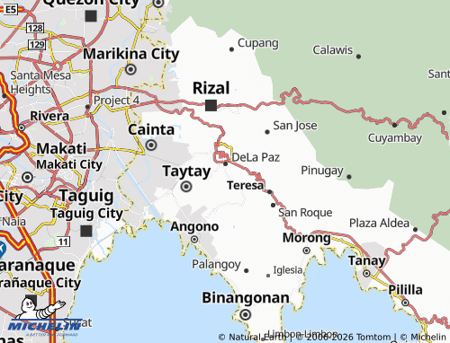 Mappa MICHELIN San Roque - ViaMichelin